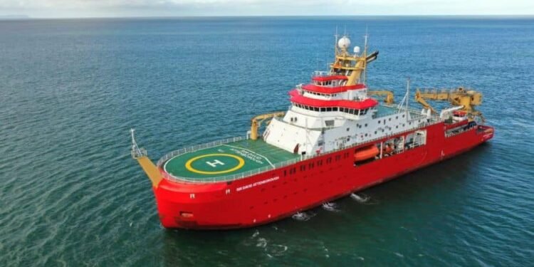 New Polar Research Vessel ‘RSS Sir David Attenborough’ Makes Maiden Voyage To Antarctica New Polar Research Vessel ‘RSS Sir David Attenborough’ Makes Maiden Voyage To Antarctica