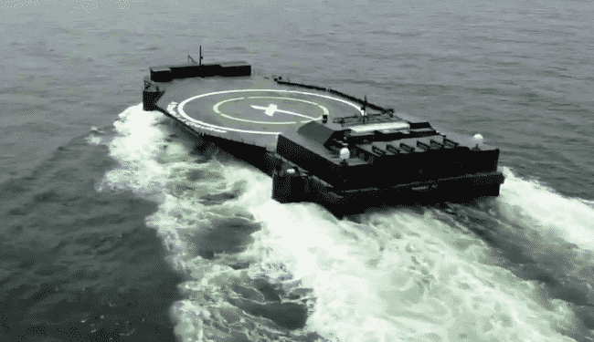 Video: Elon Musk Reveals Space X's New Autonomous Drone Ship For Landing Rockets At Sea Video: Elon Musk Reveals Space X’s New Autonomous Drone Ship For Landing Rockets At Sea