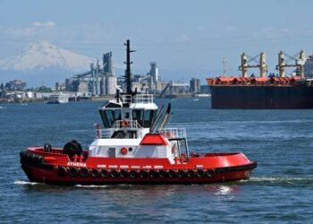 Crowley Charters Cleaner, More Powerful Compact Tier IV Ship Assist Tug