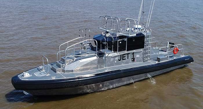VIDEO CLIP: New Metal Shark pilot watercrafts most likely to operate in New Orleans image description