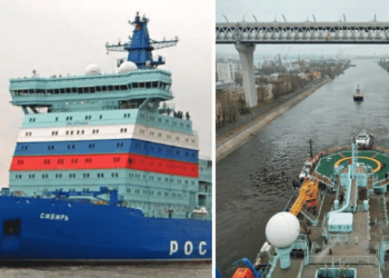 Photos: One Of World’s Largest & Most Powerful Nuclear Icebreakers Out For Sea Trials