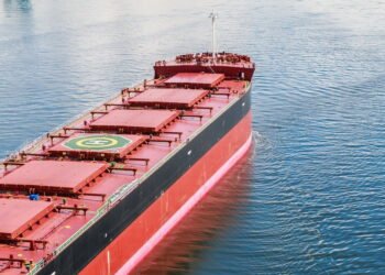 bulk ship helicopter pad