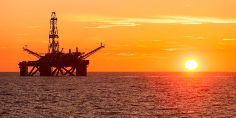 offshore oil rig
