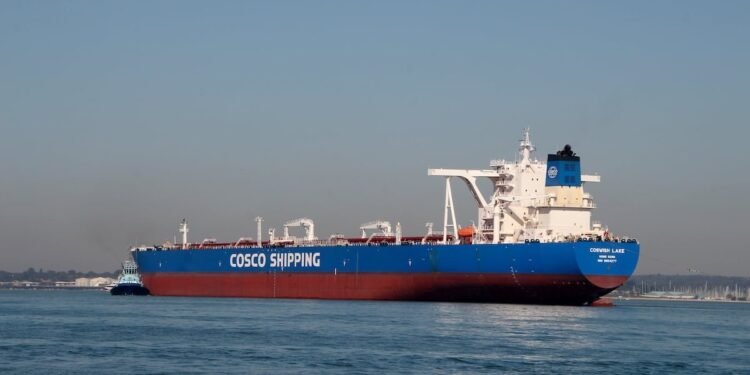 cosco tanker
