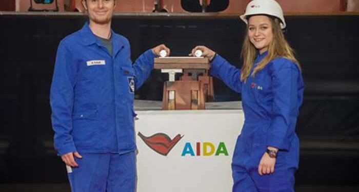 Neptun Werft lays keel for 2nd AIDA LNG-fueled cruise liner image description