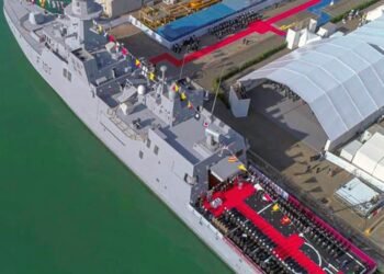 Photos: Fincantieri Delivers The First Corvette For Qatar