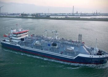 Estonia’s Elenger Takes Delivery Of First LNG Bunkering Vessel In Gulf Of Finland