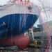 Mitsubishi Shipbuilding Holds Christening And Launch Ceremony For Second Of 2 Large Ferries