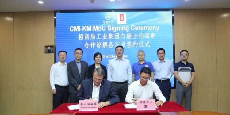 Kongsberg And CMI Sign MoU To Develop More Sustainable Solutions For Shipowners