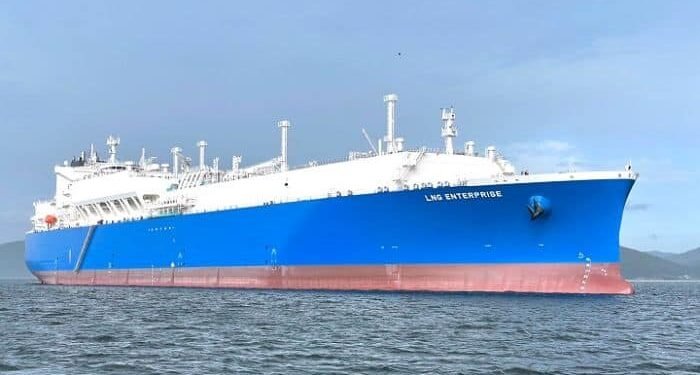 NYK Delivers New LNG Carrier To To talEnergies