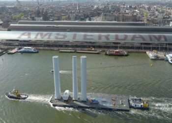 Port Of Amsterdam Plays Vital Role In Construction Of World’s Largest Shallow Water Windfarm