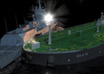 Helge Ingstad Collision Animation