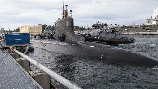 Photos: Damaged Seawolf-Class Submarine Returns to San Diego - Maritime