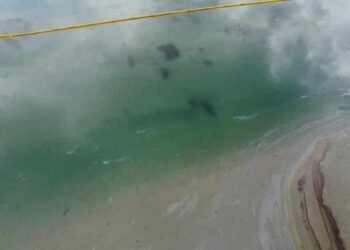 Major Oil Spill Allegedly Caused By Ship Anchor Cracking An Oil Pipeline Off Southern California