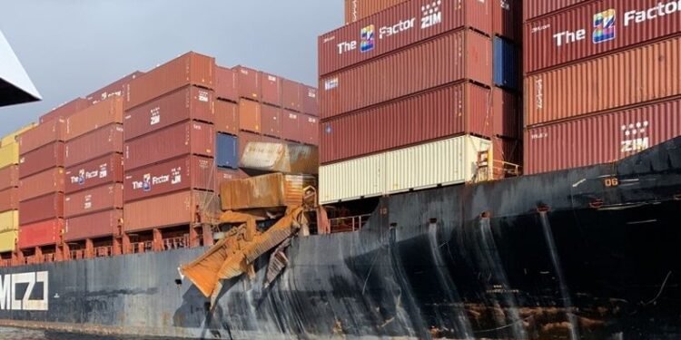 109 Containers Lost From ‘Zim Kingston’; Mariners Asked To Report Sightings Of Containers