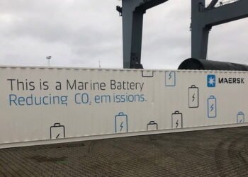 containerized marine battery