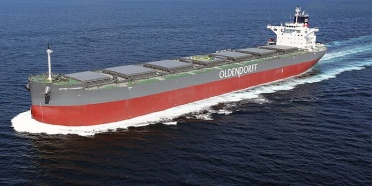 Oldendorff To Employ Energy-Efficient Bulk Carriers For Reducing Supply Chain CARBON MONOXIDE ₂ Emissions