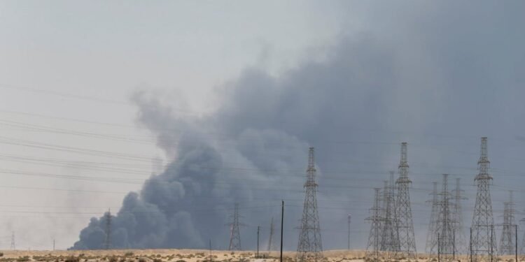 Attack on Saudi Oil Facility Hits the Oil Market's Achilles Heel: Kemp saudi oil attack Abqaiq