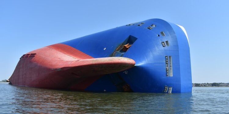 Crews Rescue Final Crew Member from Overturned Car Carrier in Georgia Crews Rescue Final Crew Member from Overturned Car Carrier in Georgia