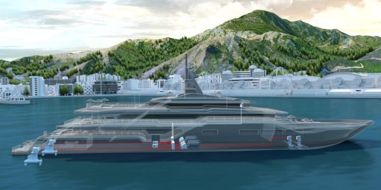 One Of The Largest And Technically Advanced Yachts To Be Future-Proofed With Integrated Power And Propulsion