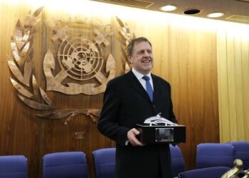 IMOInternational Maritime Prize Awarded To Mr Paul Sadler