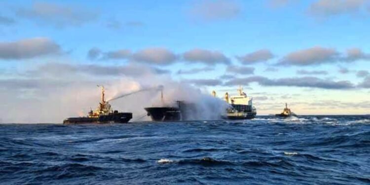 Sweden Seeks Norway’s Help As Chances Of Fire Spreading On Timber Carrying Cargo Vessel Rises
