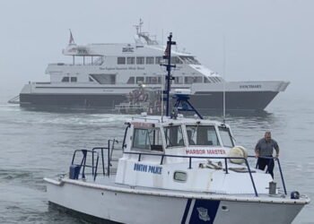 Lightening ferry grounding