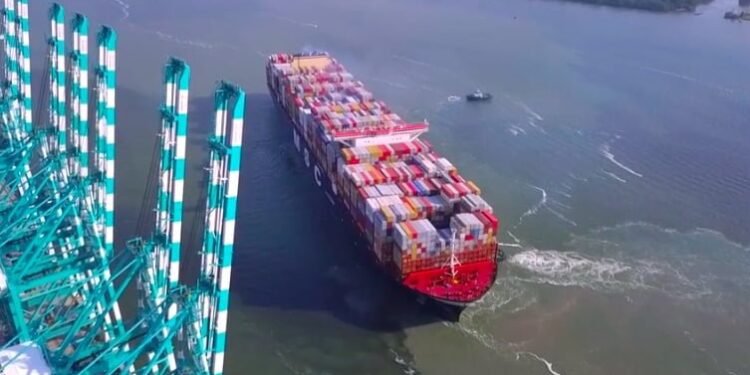 MSC Gulsun Departs Port of Tanjung Pelepas with Record-Breaking 19,574 TEUs