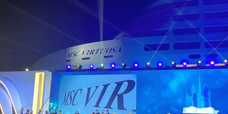 MSC Cruises Officially Names Its Latest Cruise Ship ‘Virtuosa’ In Dubai