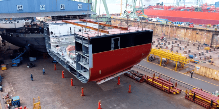 Watch: Isle Of Man Steam Packet Company Lays Keel For New Vessel
