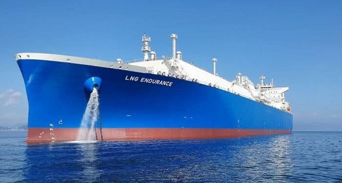 NYK Delivers New LNG Carrier LNG Endurance To To talEnergies