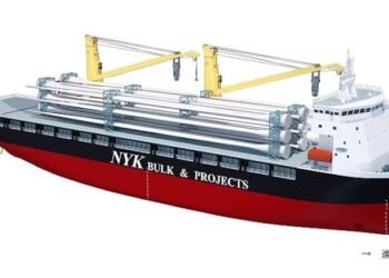 NYK heavy lift vessel