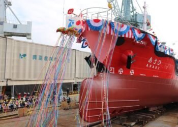 World’s First Zero-Emissions Tanker With Electric Propulsion Launched By Asahi Tanker