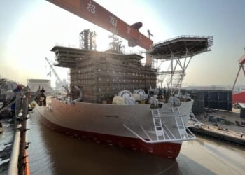 Jan De Nul Launches Its Largest Heavy-Lift Offshore Wind Installation Vessel ‘Les Alizés’