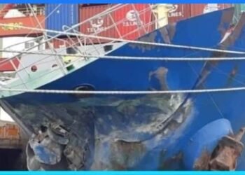 Watch: Container Vessel Crashes Into Wharf At Port Of Taichung