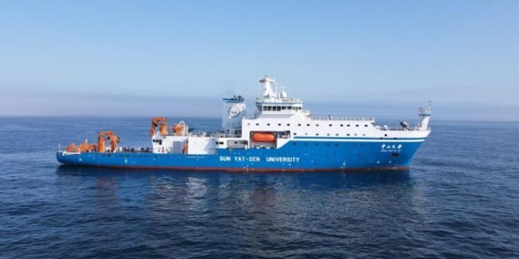 Largest Scientific Research Training Vessel Of China Embarks On Its Maiden Journey