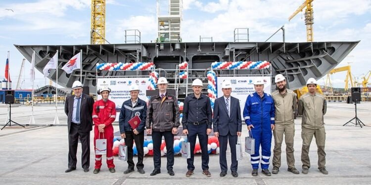 Zvezda Shipyard Begins Construction Of The Fifth Arc7 LNG Carrier