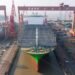 World’s Largest 24,000 TEU Container Ship Floats Out Successfully
