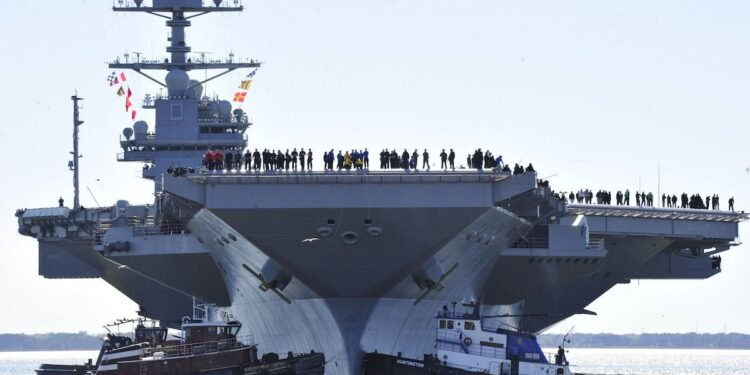gerald r ford aircraft carrier