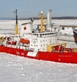 Cargo Vessel And Canadian Coast Guard Icebreaker Collide Near Port Of Quebec