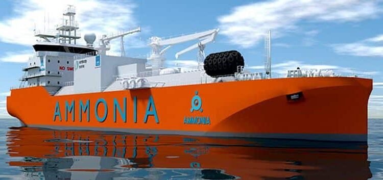 MOL Acquires AIP For Ammonia Bunkering Vessel