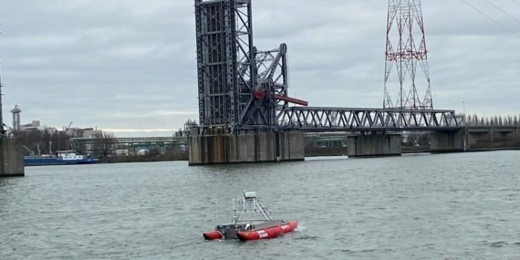 Watch: Port Of Antwerp Deploys Drones To Detect Floating Debris