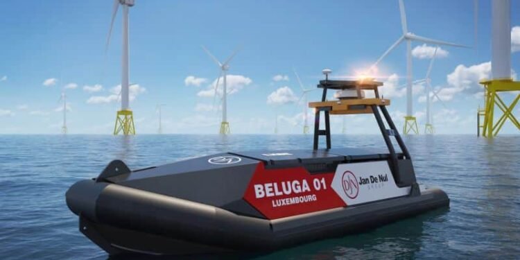 First Dredging Contractor To Deploy Unmanned Survey Vehicle In Marine & & Offshore Conditions