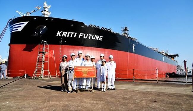 World’s First Ammonia Ready Vessel ‘Kriti Future’ Delivered
