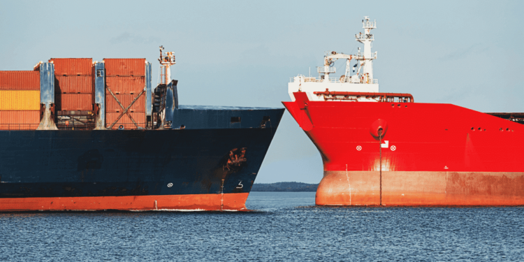 Cargo Vessel Collides With Oil Tanker Off Dutch Coast; 18 Crew Members Rescued