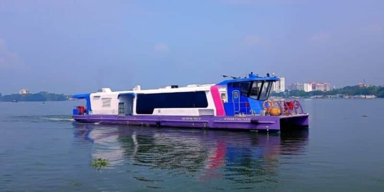 Indian Register Of Shipping Classes First 100 Pax Hybrid Battery-Powered Catamaran Ferry