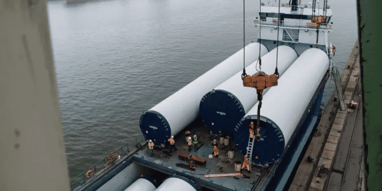 Port Of Antwerp Records Rise In Project Cargo Thanks To EU Green Deal