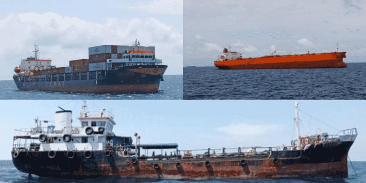 Malaysia’s MMEA Seizes Ships & & Arrests Crew Members For Illegal Anchoring