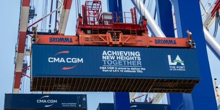 Port Of Los Angeles Processes 10 Million Container Units– Sets Record For Annual Volume