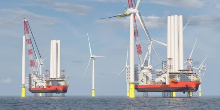 COSCO Chooses Kongsberg’s Integrated Wind Turbine Installation Vessel Technology